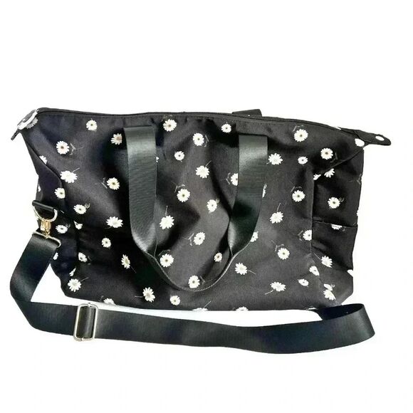 Alice+Olivia Daisy Print Duffle Bag Fabfitfun by Stacey Bendet - Picture 1 of 11